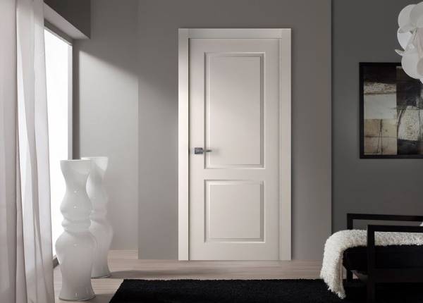 Межкомнатная пластиковая дверь в квартире в Истре