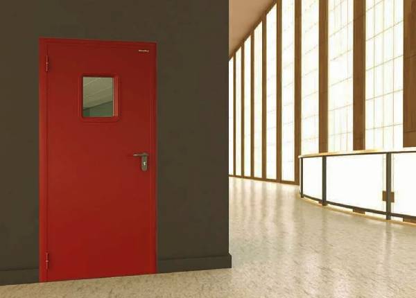 Противопожарная дверь на производстве в Истре