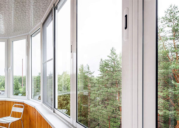 Остекление лоджии алюминиевым профилем в Истре