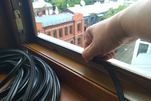 Замену уплотнителя пластиковых окон в Истре